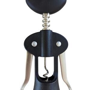 Oxo good grips corkscrew bottle wine opener - black/silver